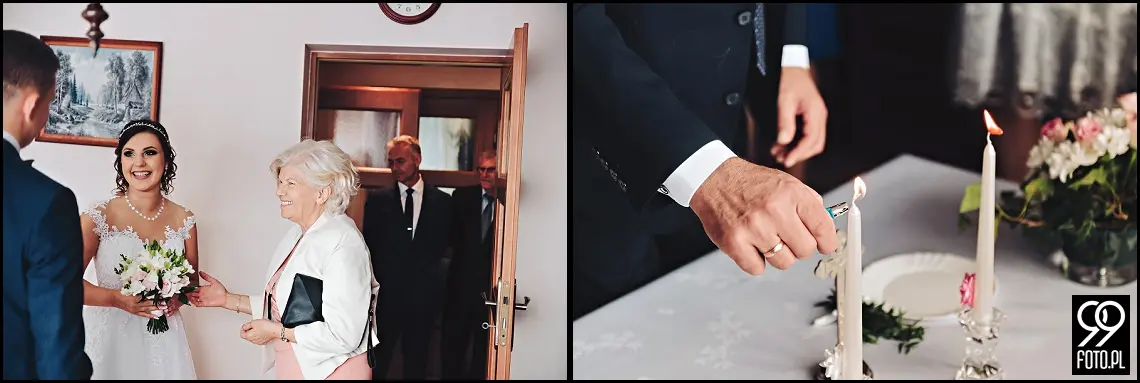 Helada sala weselna, Fotograf ślubny Oświęcim