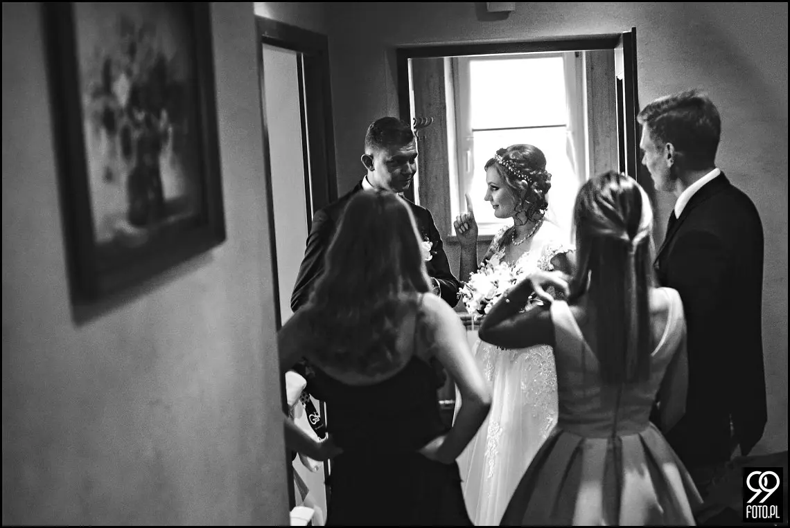 Helada sala weselna, Fotograf ślubny Oświęcim