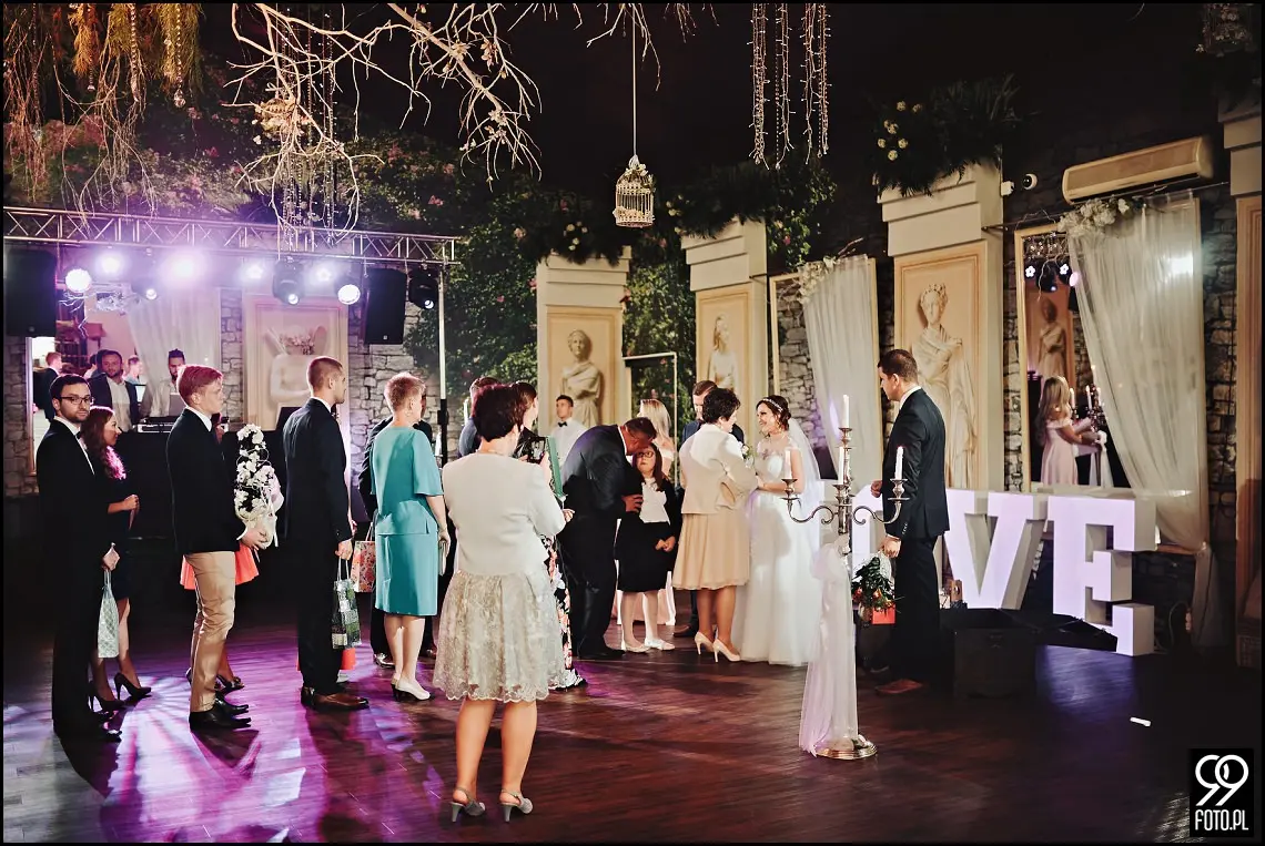 Helada sala weselna, Fotograf ślubny Oświęcim