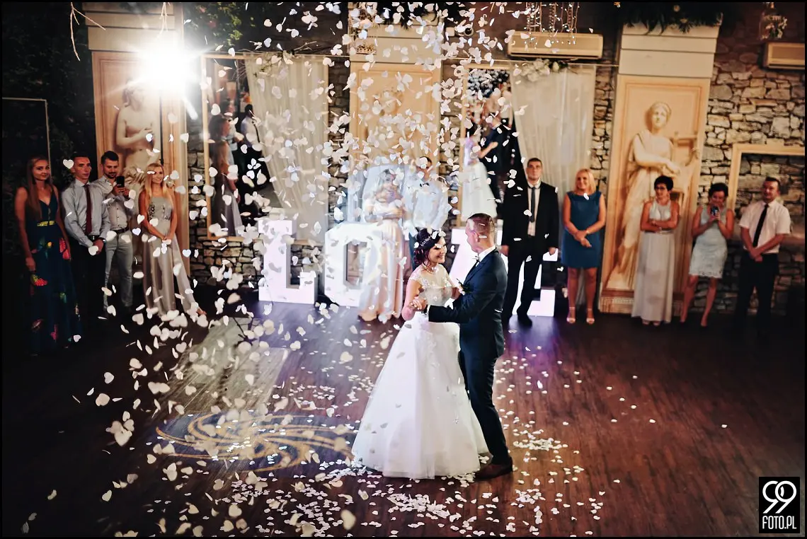 Helada sala weselna, Fotograf ślubny Oświęcim