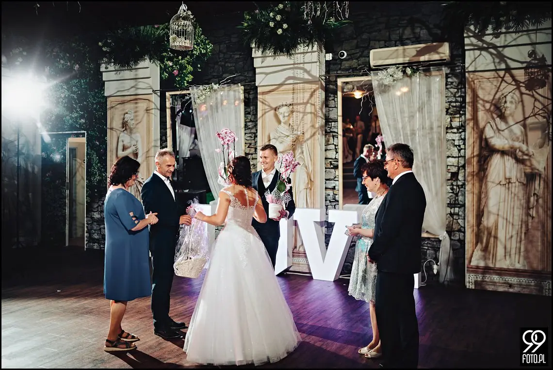 Helada sala weselna, Fotograf ślubny Oświęcim