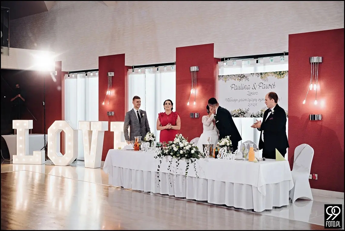 Sala Bankietowa Triana Mogilany, Reportaż ślubny Podstolice, sala weselna okolice Krakowa