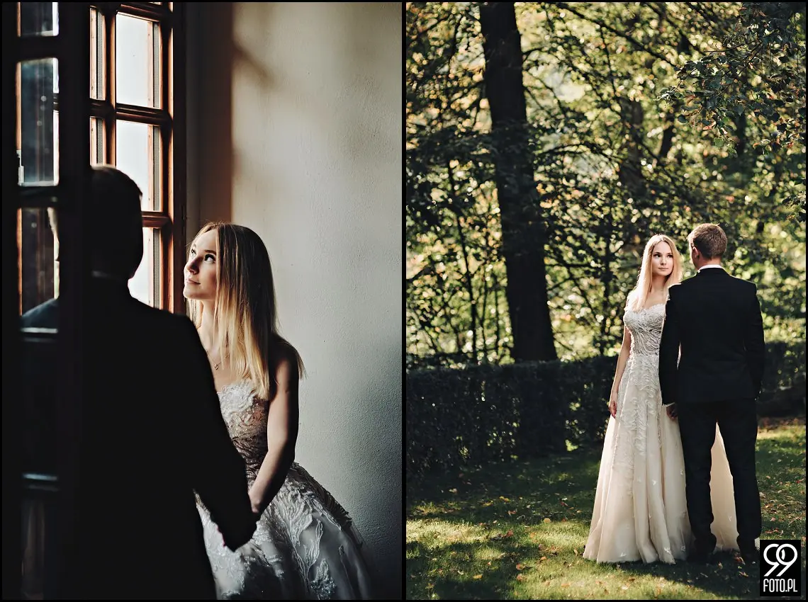 Sesja ślubna Zamek Pieskowa Skała, Zamek Korzkiew, miejsce na sesję plenerową w Krakowie