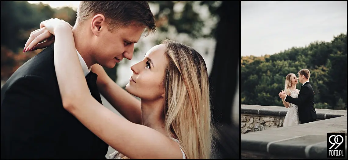 Sesja ślubna Zamek Pieskowa Skała, Zamek Korzkiew, miejsce na sesję plenerową w Krakowie