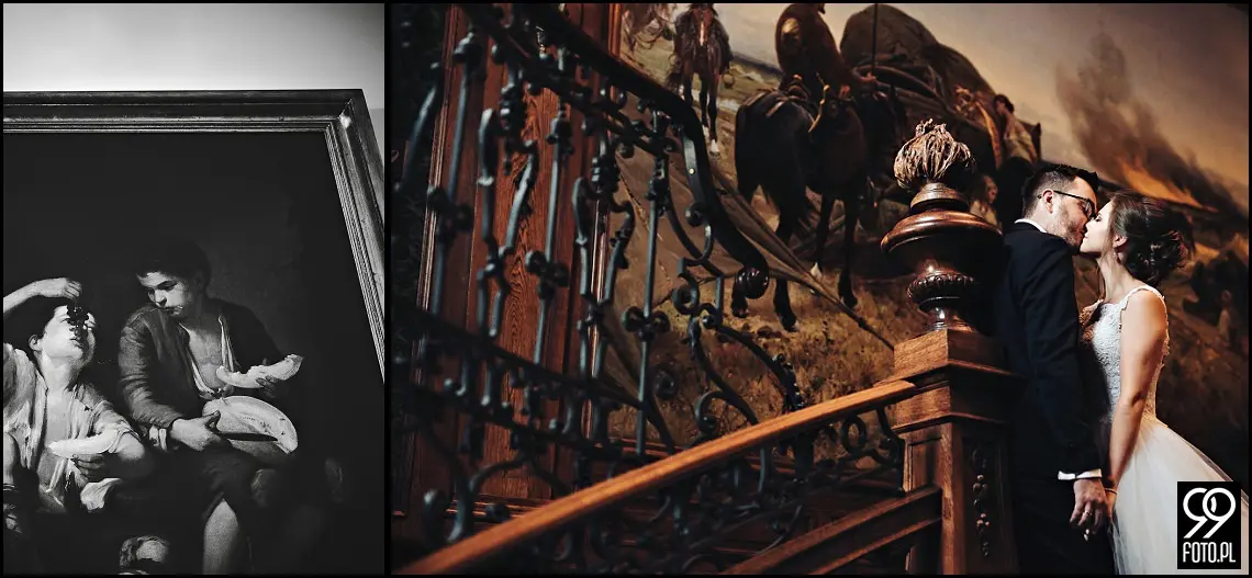 pałac goetzów okocimskich, plener ślubny pomysły, sesja ślubna kraków gdzie, sesja ślubna jesienią