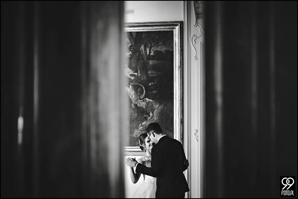 pałac goetzów okocimskich, plener ślubny pomysły, sesja ślubna kraków gdzie, sesja ślubna jesienią