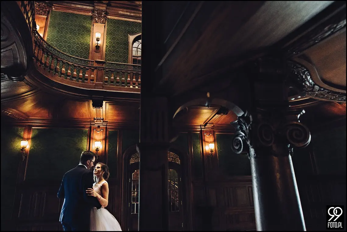 pałac goetzów okocimskich, plener ślubny pomysły, sesja ślubna kraków gdzie, sesja ślubna jesienią