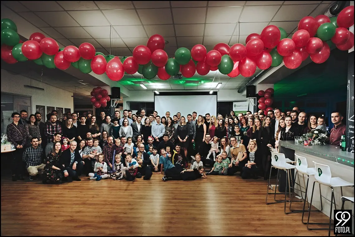 Fotograf na wigilię firmową w Krakowie, wigilia firmowa