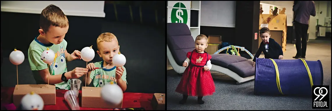 Fotograf na wigilię firmową w Krakowie, wigilia firmowa