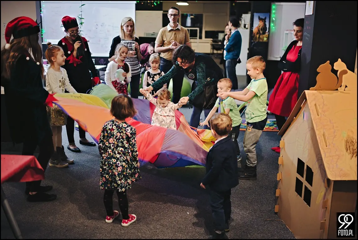 Fotograf na wigilię firmową w Krakowie, wigilia firmowa