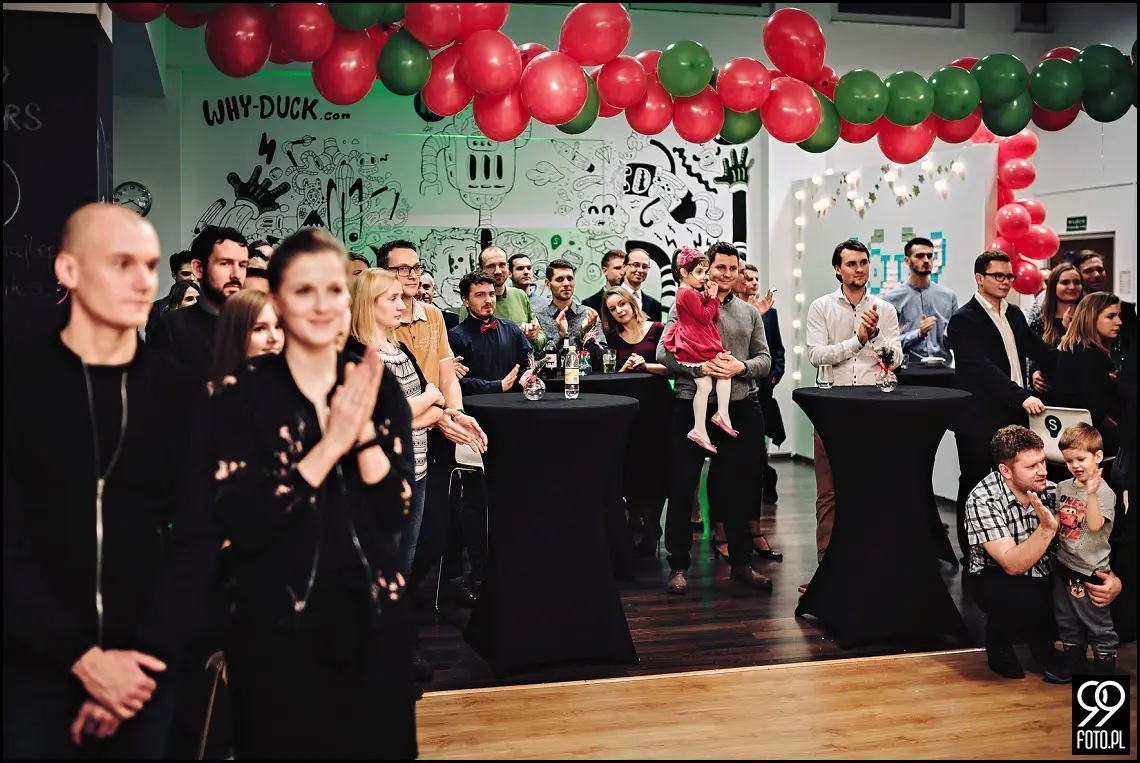 Fotograf na wigilię firmową w Krakowie, wigilia firmowa