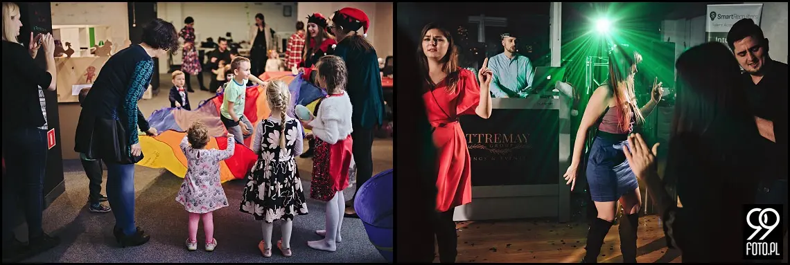 Fotograf na wigilię firmową w Krakowie, wigilia firmowa