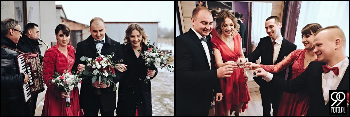 Hotel nad Rabą Bochnia, Gospoda nad Rabą Bochnia wesela, zimowy ślub w Niepołomicach