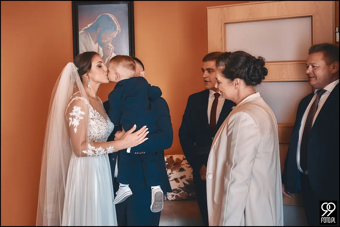 Hotel Junior Skotnicka, dobry fotograf ślubny Skawina, zdjęcia ślubne w Skawinie