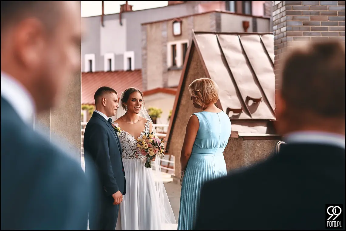Hotel Junior Skotnicka, dobry fotograf ślubny Skawina, zdjęcia ślubne w Skawinie