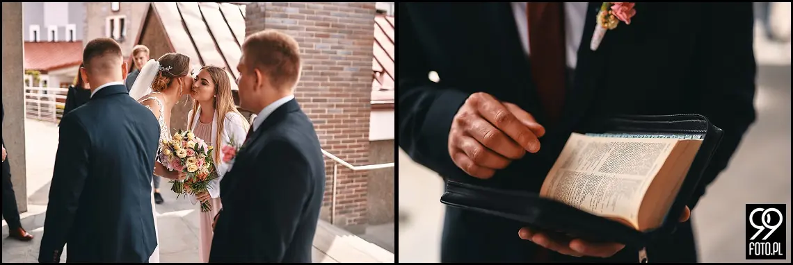 Hotel Junior Skotnicka, dobry fotograf ślubny Skawina, zdjęcia ślubne w Skawinie