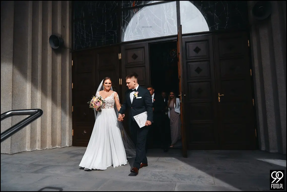 Hotel Junior Skotnicka, dobry fotograf ślubny Skawina, zdjęcia ślubne w Skawinie
