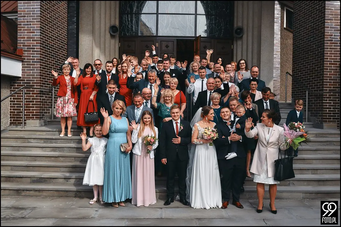 Hotel Junior Skotnicka, dobry fotograf ślubny Skawina, zdjęcia ślubne w Skawinie