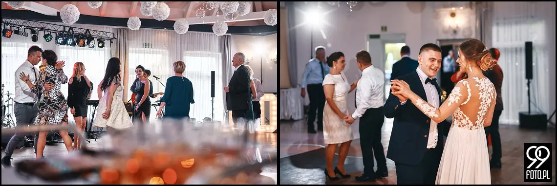 Hotel Junior Skotnicka, dobry fotograf ślubny Skawina, zdjęcia ślubne w Skawinie