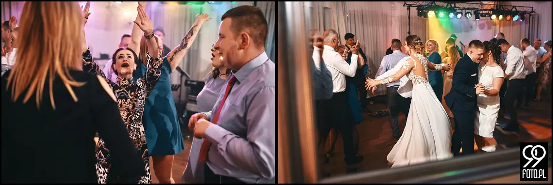 Hotel Junior Skotnicka, dobry fotograf ślubny Skawina, zdjęcia ślubne w Skawinie