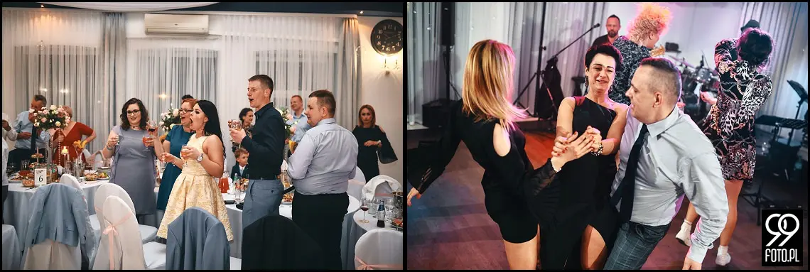 Hotel Junior Skotnicka, dobry fotograf ślubny Skawina, zdjęcia ślubne w Skawinie