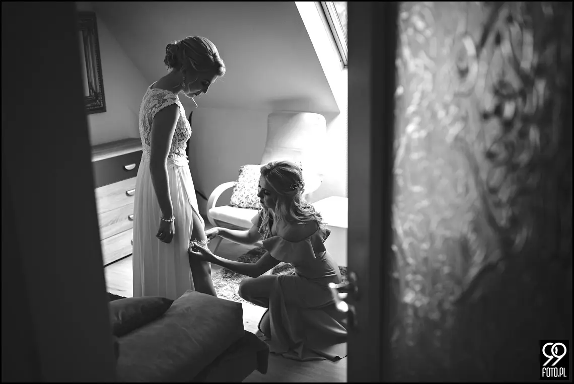 dobry fotograf na wesele, wesele w Tokarni, strażackie tradycje weselne