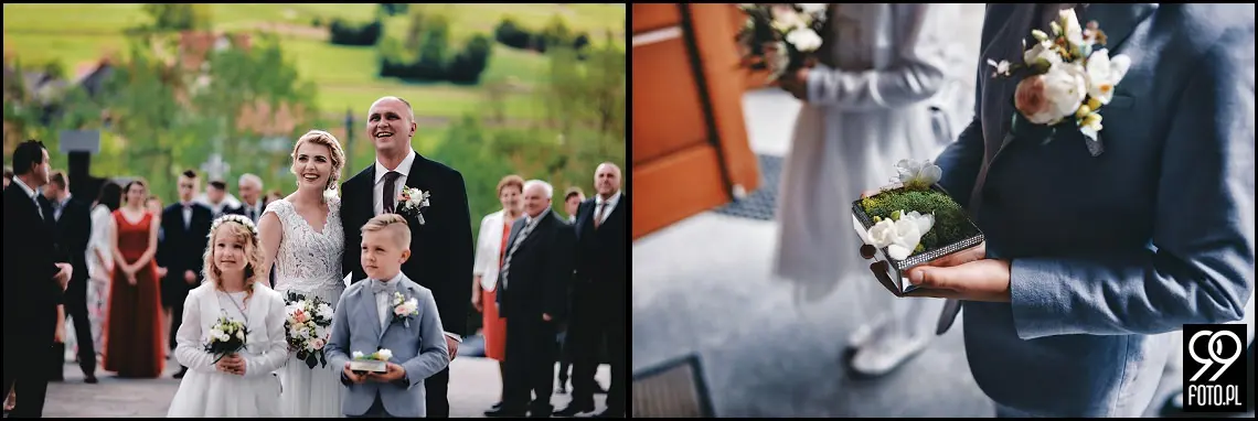 dobry fotograf na wesele, wesele w Tokarni, strażackie tradycje weselne