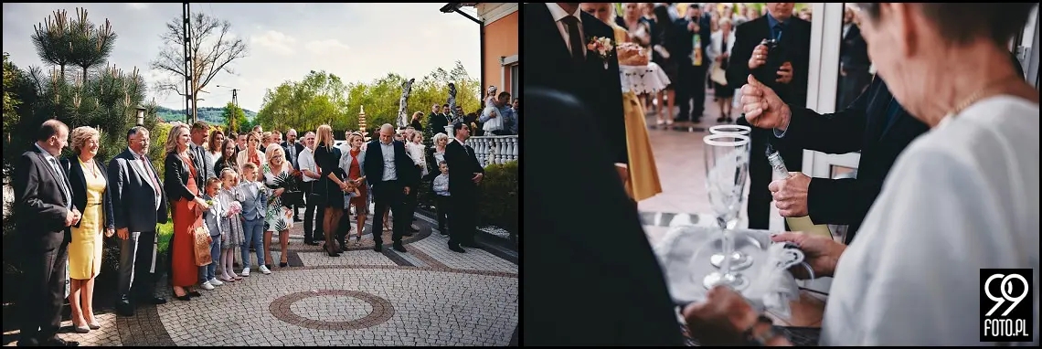 dobry fotograf na wesele, wesele w Tokarni, strażackie tradycje weselne