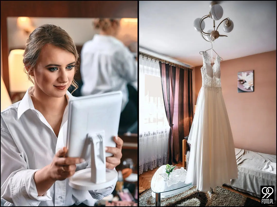 Sala bankietowa Szafrantu, fotografia ślubna Niepołomice