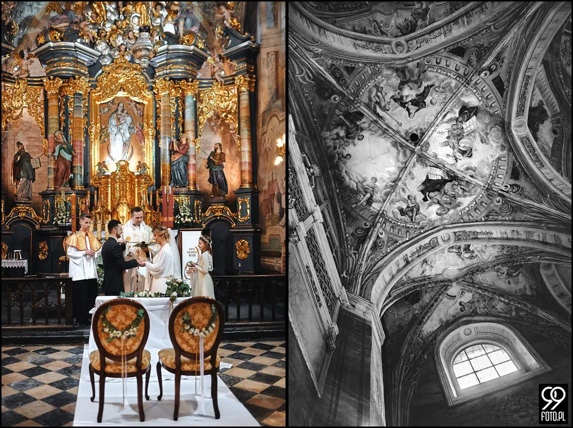 Sala bankietowa Szafrantu, fotografia ślubna Niepołomice