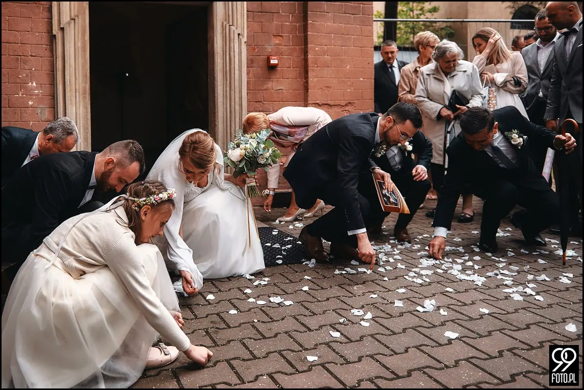 Sala bankietowa Szafrantu, fotografia ślubna Niepołomice