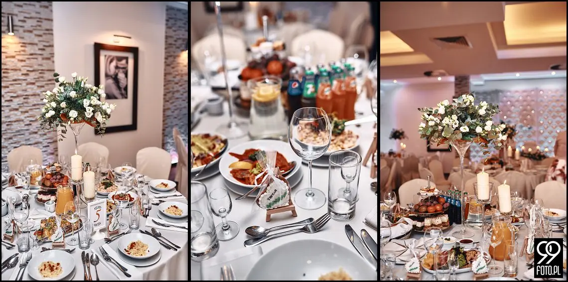 Sala bankietowa Szafrantu, fotografia ślubna Niepołomice