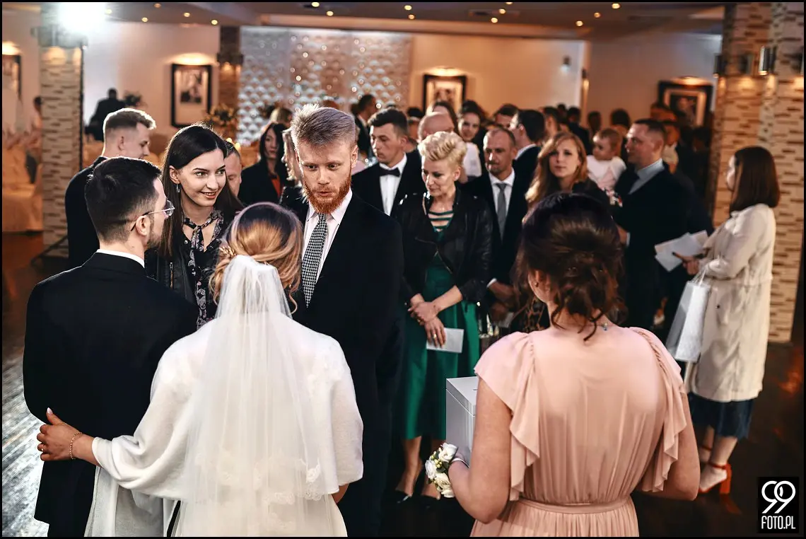 Sala bankietowa Szafrantu, fotografia ślubna Niepołomice