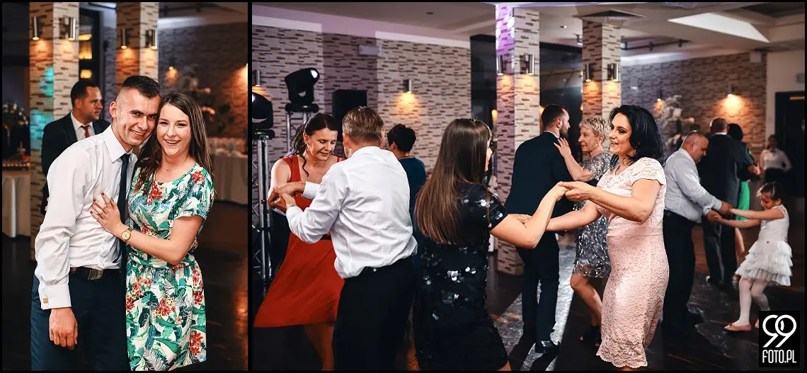 Sala bankietowa Szafrantu, fotografia ślubna Niepołomice