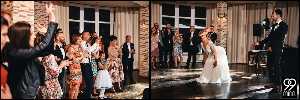 Sala bankietowa Szafrantu, fotografia ślubna Niepołomice