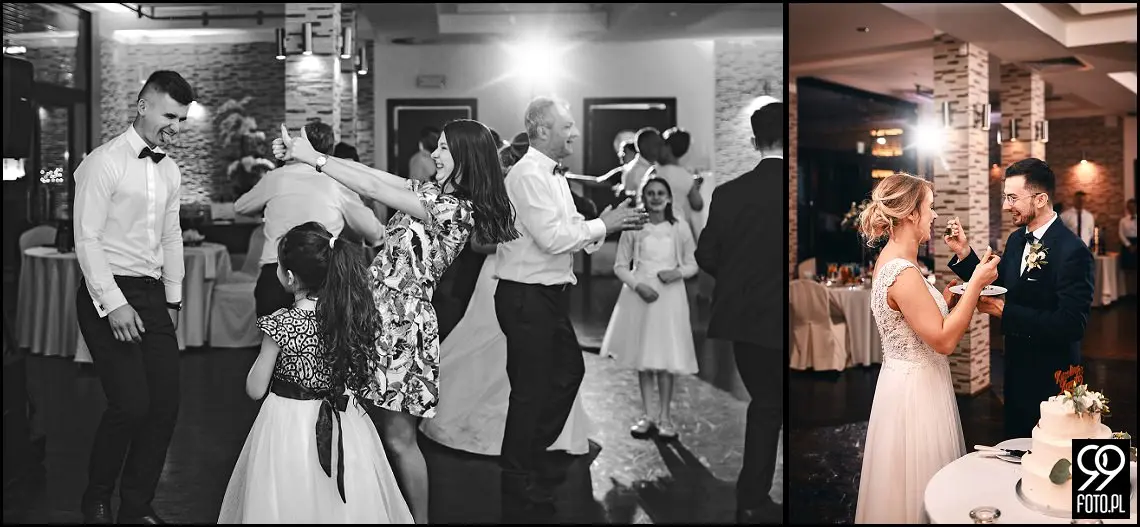 Sala bankietowa Szafrantu, fotografia ślubna Niepołomice