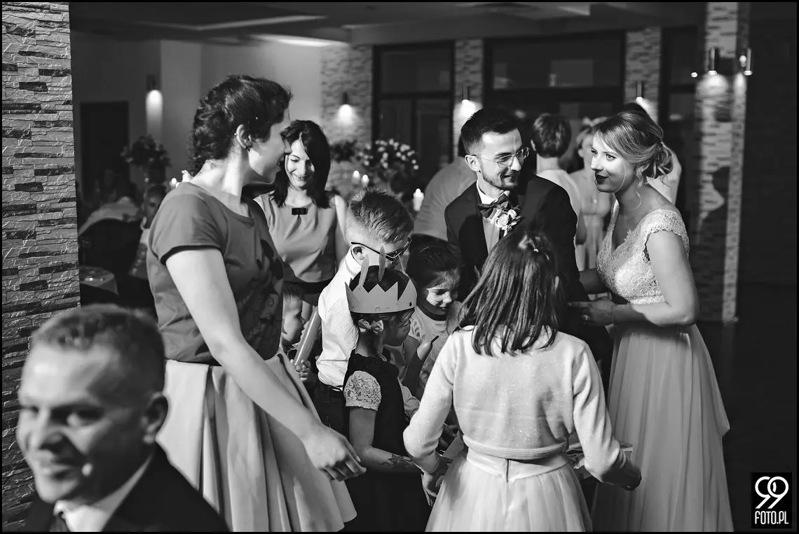 Sala bankietowa Szafrantu, fotografia ślubna Niepołomice