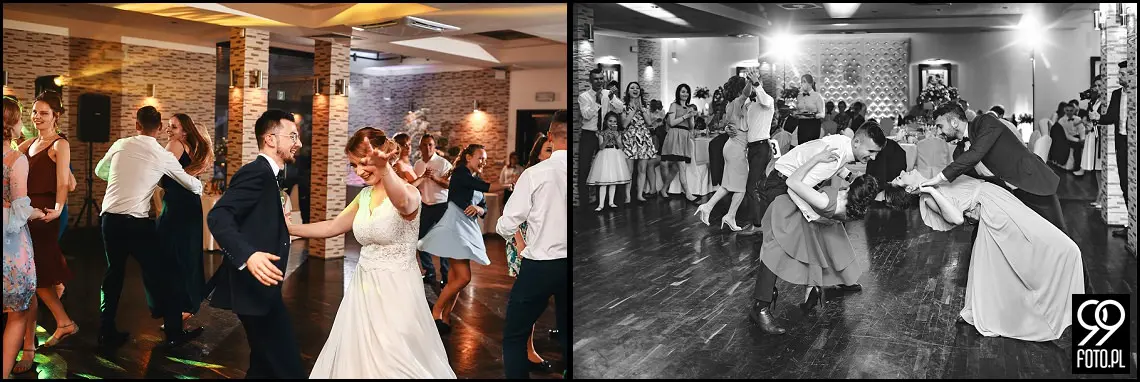 Sala bankietowa Szafrantu, fotografia ślubna Niepołomice