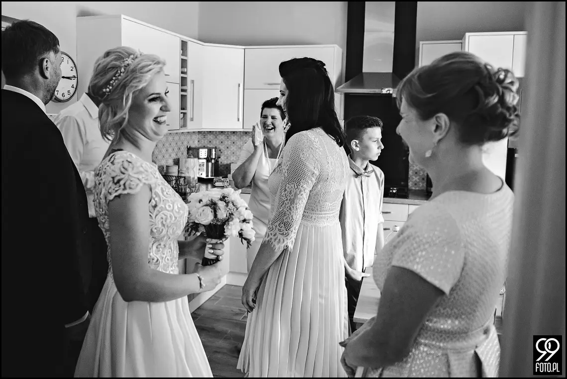 Reportaż ślubny sala weselna Babie Lato Gdów, dobry fotograf ślubny Biertowice