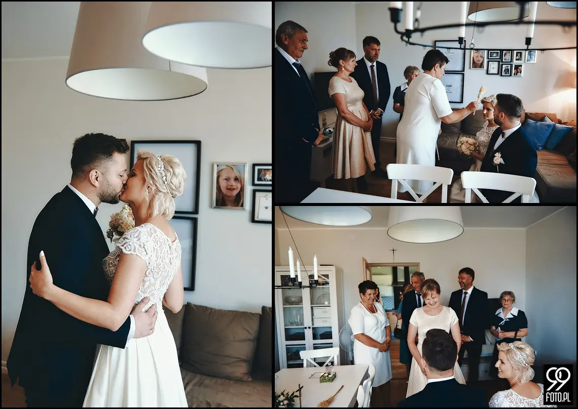 Reportaż ślubny sala weselna Babie Lato Gdów, dobry fotograf ślubny Biertowice