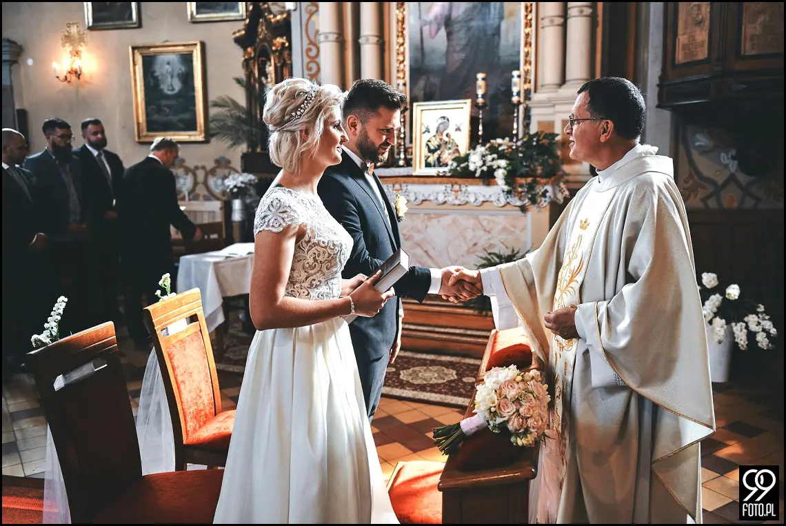 Reportaż ślubny sala weselna Babie Lato Gdów, dobry fotograf ślubny Biertowice