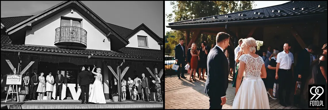 Reportaż ślubny sala weselna Babie Lato Gdów, dobry fotograf ślubny Biertowice