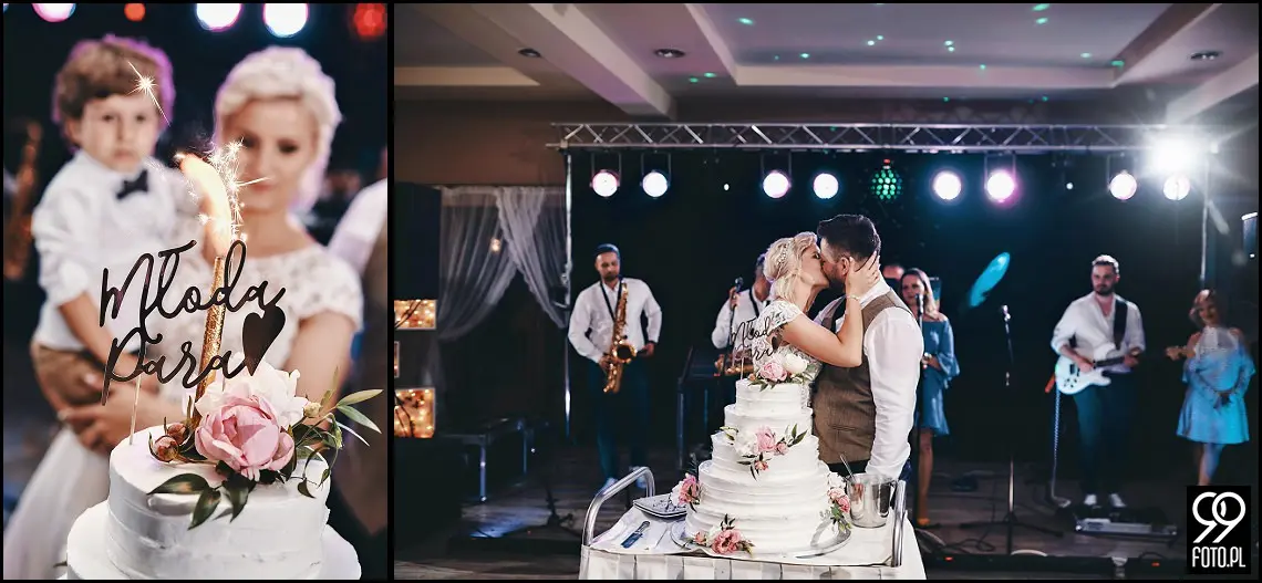 Reportaż ślubny sala weselna Babie Lato Gdów, dobry fotograf ślubny Biertowice