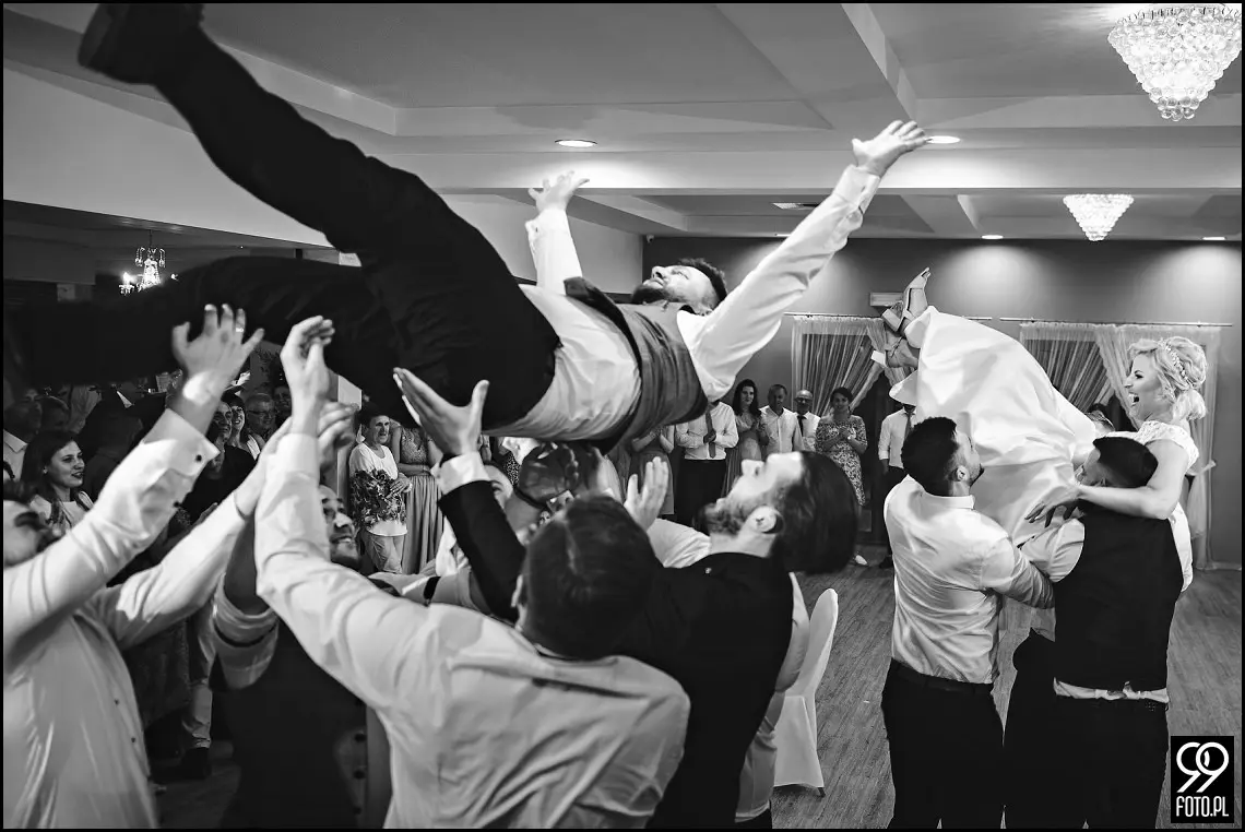 Reportaż ślubny sala weselna Babie Lato Gdów, dobry fotograf ślubny Biertowice