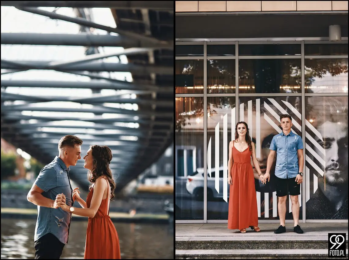 pomysł na sesję zdjęciową, ciekawe miejsca w krakowie, zdjęcia pary młodej w plenerze