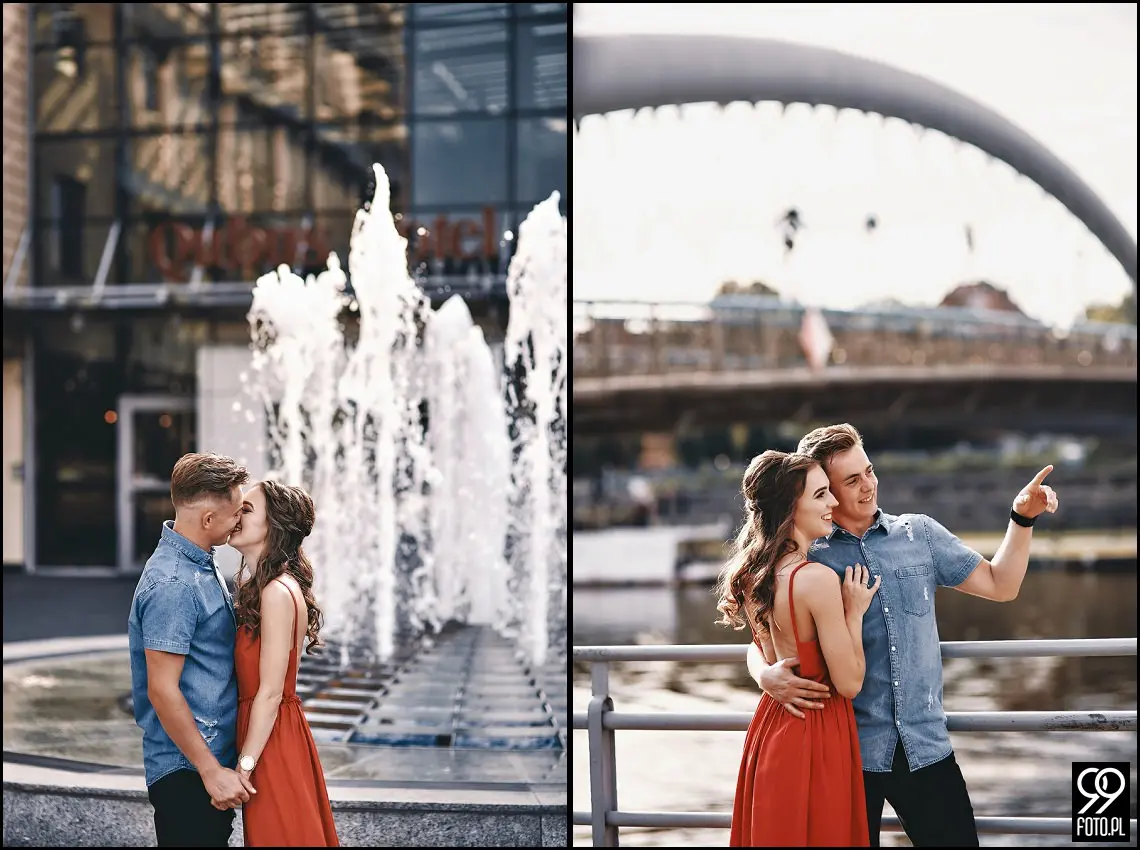 pomysł na sesję zdjęciową, ciekawe miejsca w krakowie, zdjęcia pary młodej w plenerze