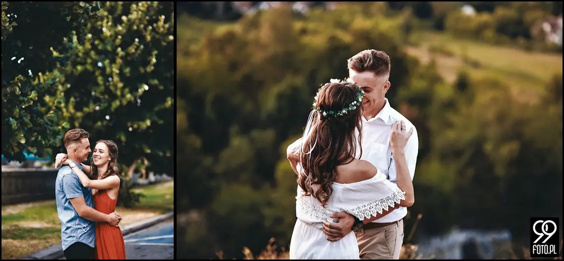 pomysł na sesję zdjęciową, ciekawe miejsca w krakowie, zdjęcia pary młodej w plenerze