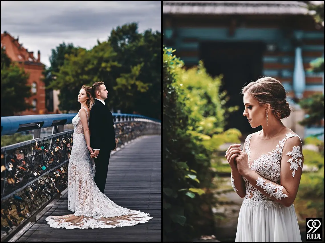 sesja ślubna w Krakowie, miejsca plenerowe Kraków, pomysły na sesje ślubną