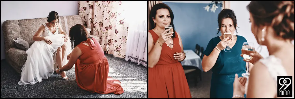 hotel zameczek książ wielki, ślubne iskierki miłości, fotograf na wesele Miechów