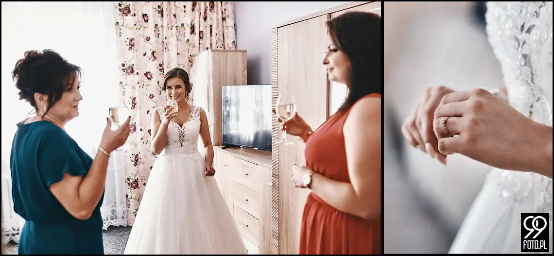 hotel zameczek książ wielki, ślubne iskierki miłości, fotograf na wesele Miechów